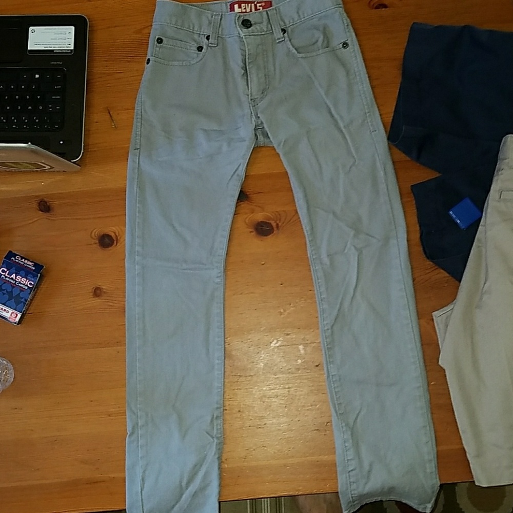 Boys grey Levi's